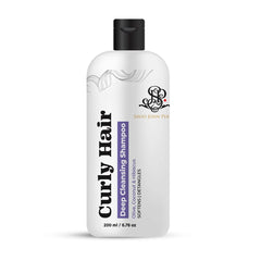 Curly Hair Shampoo | Wavy, Frizzy and Curly Hair Products | Anti Frizz Shampoo | Olive oil | Coconut Oil | Curly hair shampoo | Hair care for curly hair | Created by Savio John Pereira - 200ml (1000)