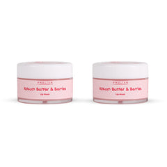 Prolixr Kokum Butter & Berry Lip Mask - Overnight Hydration - For Repair Of Chapped Lips - For Dark, Dry And Pigmented Lips - All Skin Types - Cruelty Free - Pack Of 2