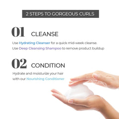 PROLIXR Curly Care Essentials Combo|Curly Hair Shampoo,Conditioner,And Hydrating Cleanser|Curly Hair Products|Hair Care For Curly Hair|Shea Butter|Coconut|By Bollywood Hair Stylist Savio John Pereira