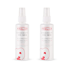 Prolixr's Jeju Volcanic Alcohol Free Face Toner - For Pore Tightening & Glowing Skin - Fades Blemishes - Korean Skin Care Products - For All Skin Types - Pack Of 2