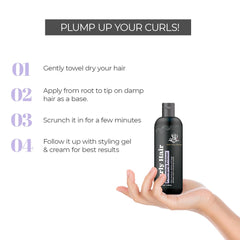 Curly Hair Plumping Primer | Wavy and Curly hair products | Intense Moiturization | Enriched with Amla, Passionfruit, Oat Seed Extract | Magic hair care for curls | By Bollywood Hair Stylist Savio John Pereira - 100ml