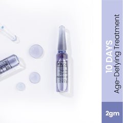 Prolixr 10 Day Age Defying Concentrate Serum Ampoule - Treats Wrinkles & Fine Lines - Boosts Collagen Production - For All Skin Types - 2ml X 10