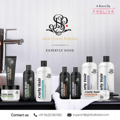 Curly Hair Shampoo | Wavy, Frizzy and Curly Hair Products | Anti Frizz Shampoo | Olive oil | Coconut Oil | Curly hair shampoo | Hair care for curly hair | Created by Savio John Pereira - 200ml (1000)