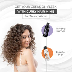 Curly Hair Ultra Hold Gel | Wavy and Curly hair products | Travel Friendly Minis | Curl Defining Gel | Tames Flyaways | Enriched with Hibiscus, Oat Seed Oil, Sage | Magic hair care for curls | By Bollywood Hair Stylist Savio John Pereira - 50ml