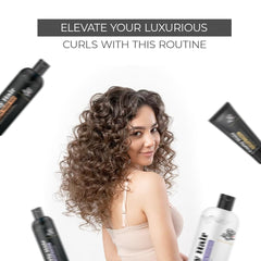 Curly Hair Care Set | Shampoo, conditioner, hair gel ultra, hair cream & Plumping primer | Curly hair Products | Created by Savio John Pereira