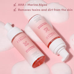 Prolixr Glow Up Bundle - Aqua Marine Face Wash & Vitamin C Serum | Hydrating | Skin Repair | Dark Spots | Pigmentation - For Glowing Skin