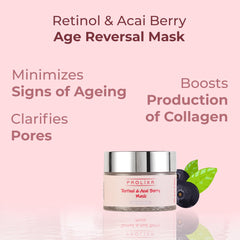 Prolixr Age Reversal Kit - Retinol Face Mask & Serum | Anti-Aging | Wrinkles | Pigmentation