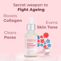 Prolixr Age Reversal Kit - Retinol Face Mask & Serum | Anti-Aging | Wrinkles | Pigmentation